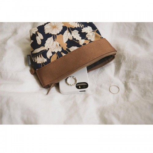 Косметичка Flowers Brown