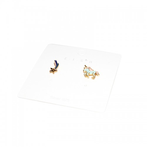 Серьги asterisk and pony