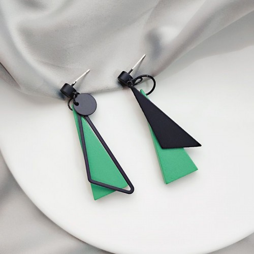 Серьги delta green