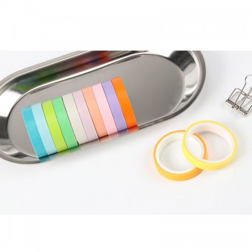 Скотч декоративный узкий набор 12шт №1