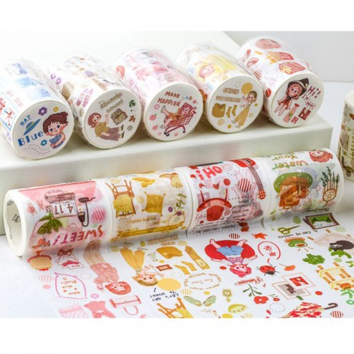 Лента наклеек Hi! I'm here!