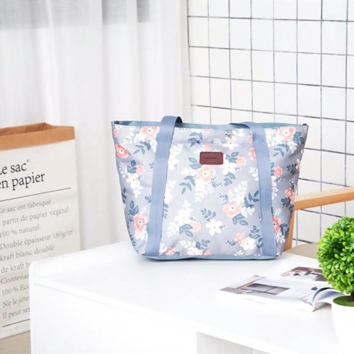 Большая сумка Flowers Blue